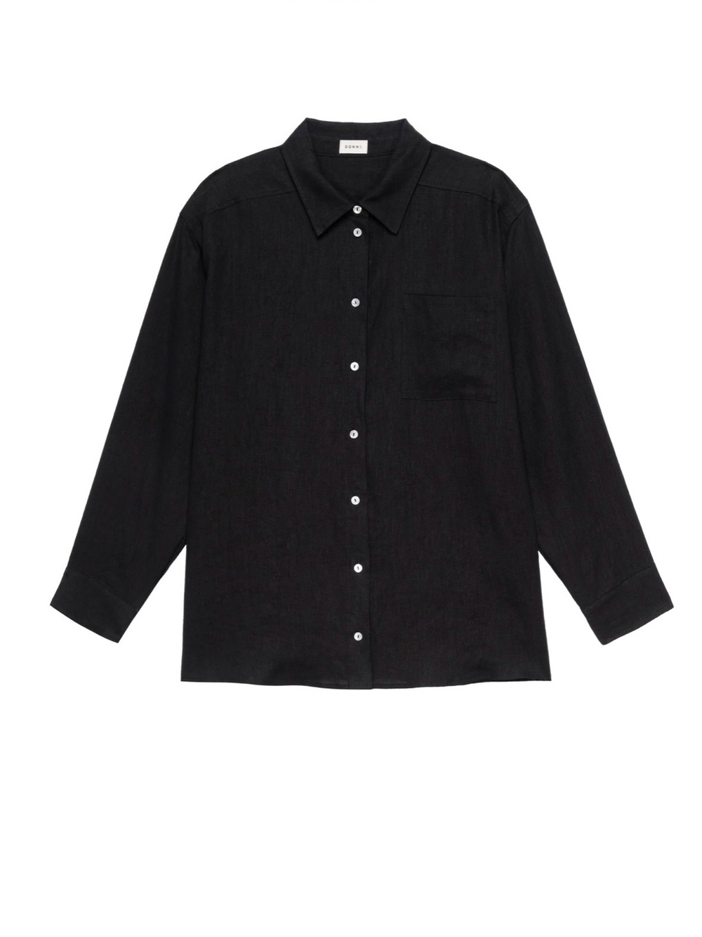 DONNI. The Linen Relaxed Shirt - Picture 2 of 13
